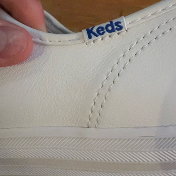 Keds Triple Kick platform sneaker in white - Picture 9 of 10